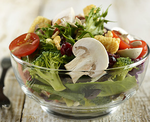 Image showing Fresh Salad Bowl