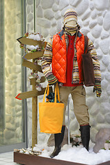 Image showing Winter mannequin