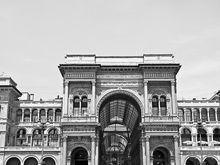 Image showing Galleria Vittorio Emanuele II, Milan