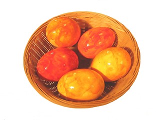 Image showing Easter eggs