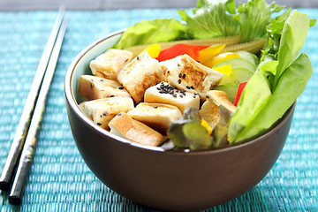 Image showing Tofu salad 