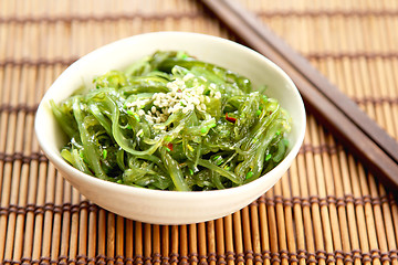 Image showing Japanese seaweed  [ Wagame ]