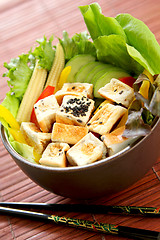 Image showing Tofu salad 