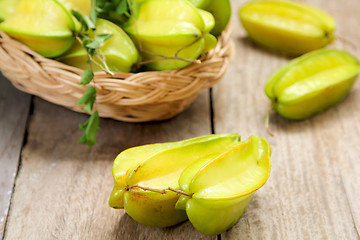 Image showing Carambola (Star Fruit)