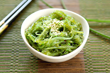 Image showing Japanese seaweed  [ Wagame ]