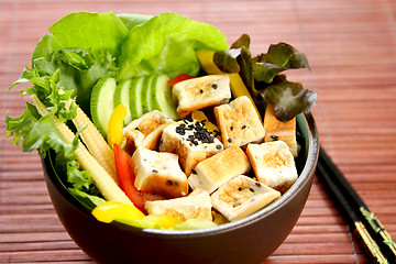 Image showing Tofu salad 