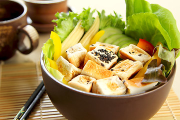 Image showing Tofu salad 