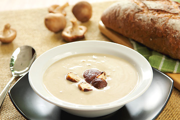 Image showing Mushroom soup