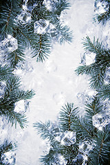 Image showing Icy background