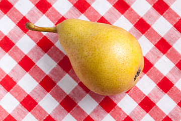 Image showing yellow pear