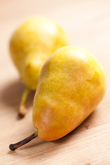 Image showing yellow pear