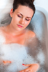 Image showing Girl in the Bathroom