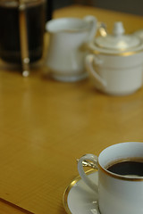 Image showing Morning coffee