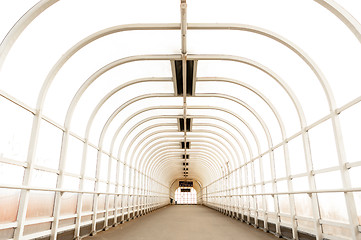 Image showing Hallway with brigh light