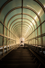 Image showing Hallway with brigh light