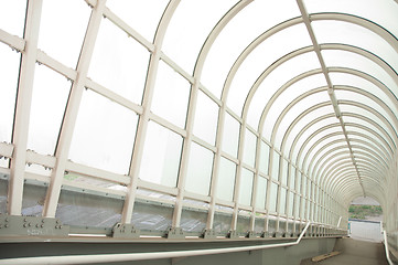 Image showing Hallway with brigh light