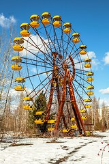 Image showing The ferris wheel of Pripyat