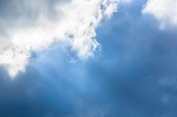 Image showing Clouds on the sky