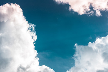 Image showing Some clouds on the sky