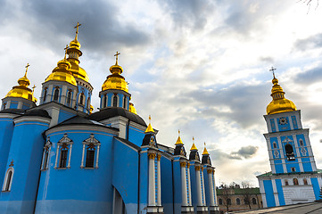 Image showing Church in blue colors