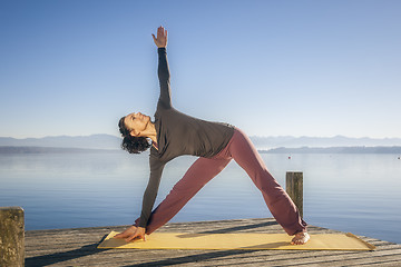 Image showing yoga woman