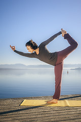 Image showing yoga woman