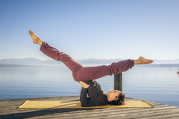 Image showing yoga woman