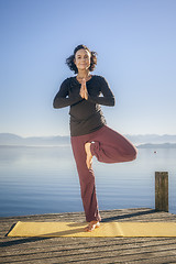 Image showing yoga woman