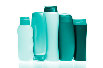 Image showing cosmetic bottles