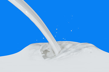 Image showing milk splash