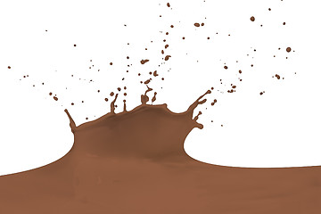 Image showing splashing milk