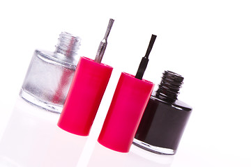 Image showing nail polish set