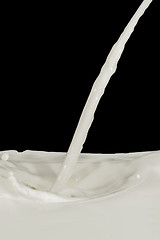 Image showing milk splash