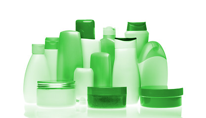 Image showing cosmetic bottles