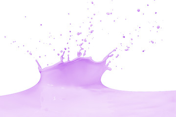 Image showing splashing milk