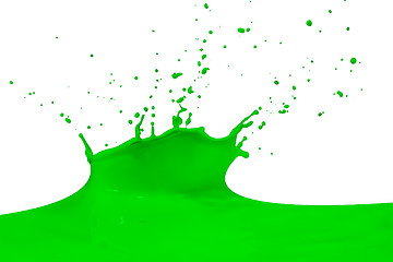 Image showing splashing paint