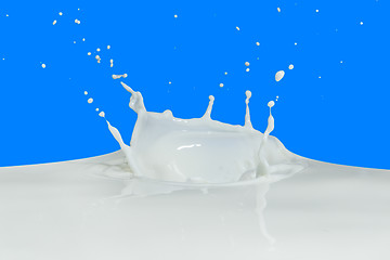 Image showing milk splash