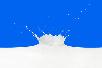 Image showing milk splash