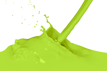 Image showing splashing paint