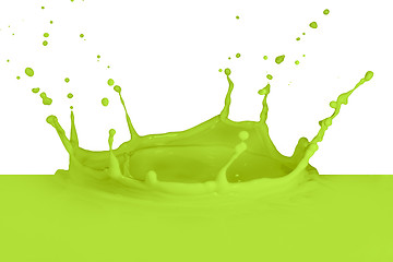 Image showing splashing paint