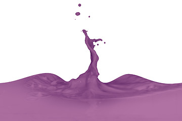 Image showing splashing paint