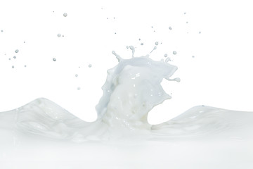 Image showing milk splash