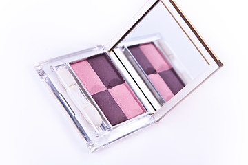 Image showing set of eyeshadows