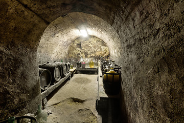 Image showing wine cellar