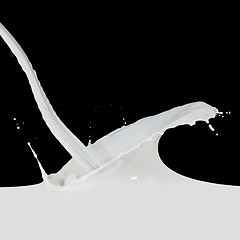 Image showing milk splash