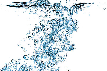 Image showing bubbles in water