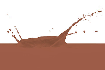 Image showing splashing milk