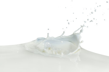 Image showing milk splash