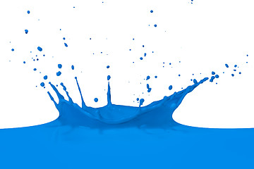 Image showing splashing paint