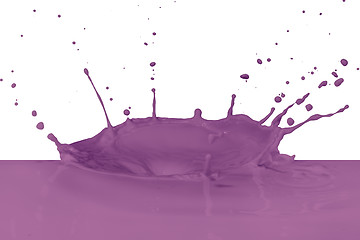 Image showing splashing paint